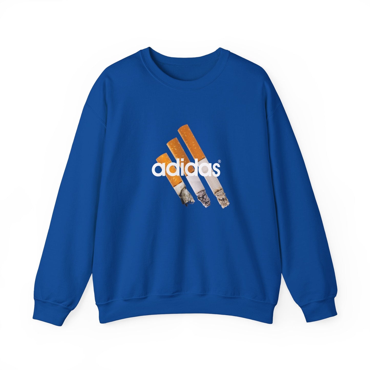 Adidas Cigarette Logo Crewneck