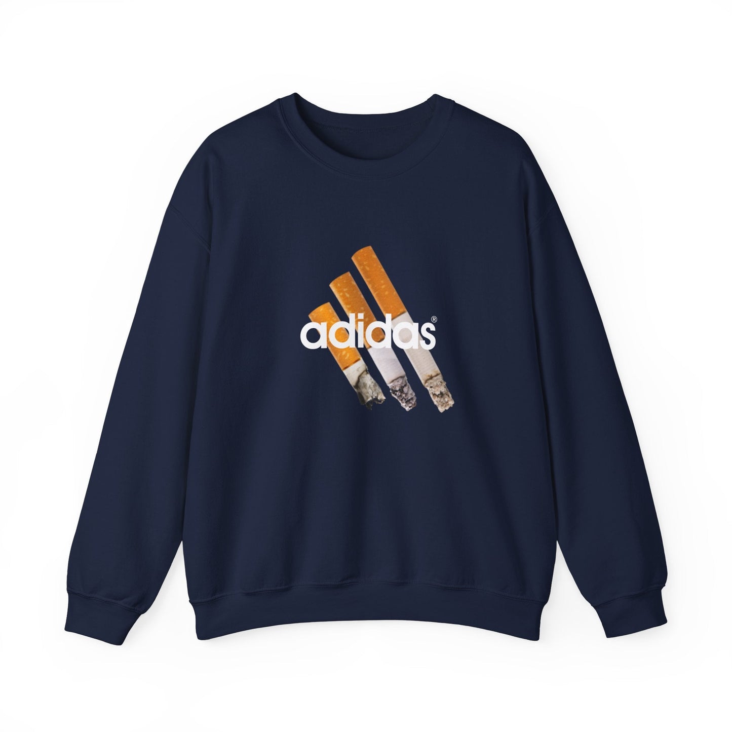 Adidas Cigarette Logo Crewneck