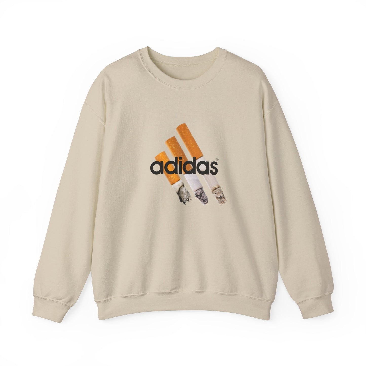Adidas Cigarette Logo Crewneck