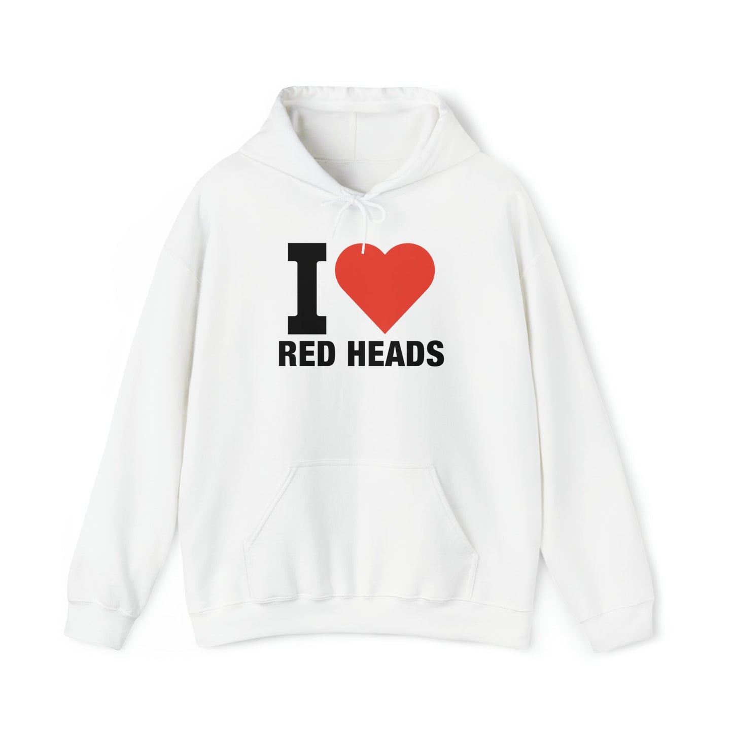 I Heart Red Heads Hoodie