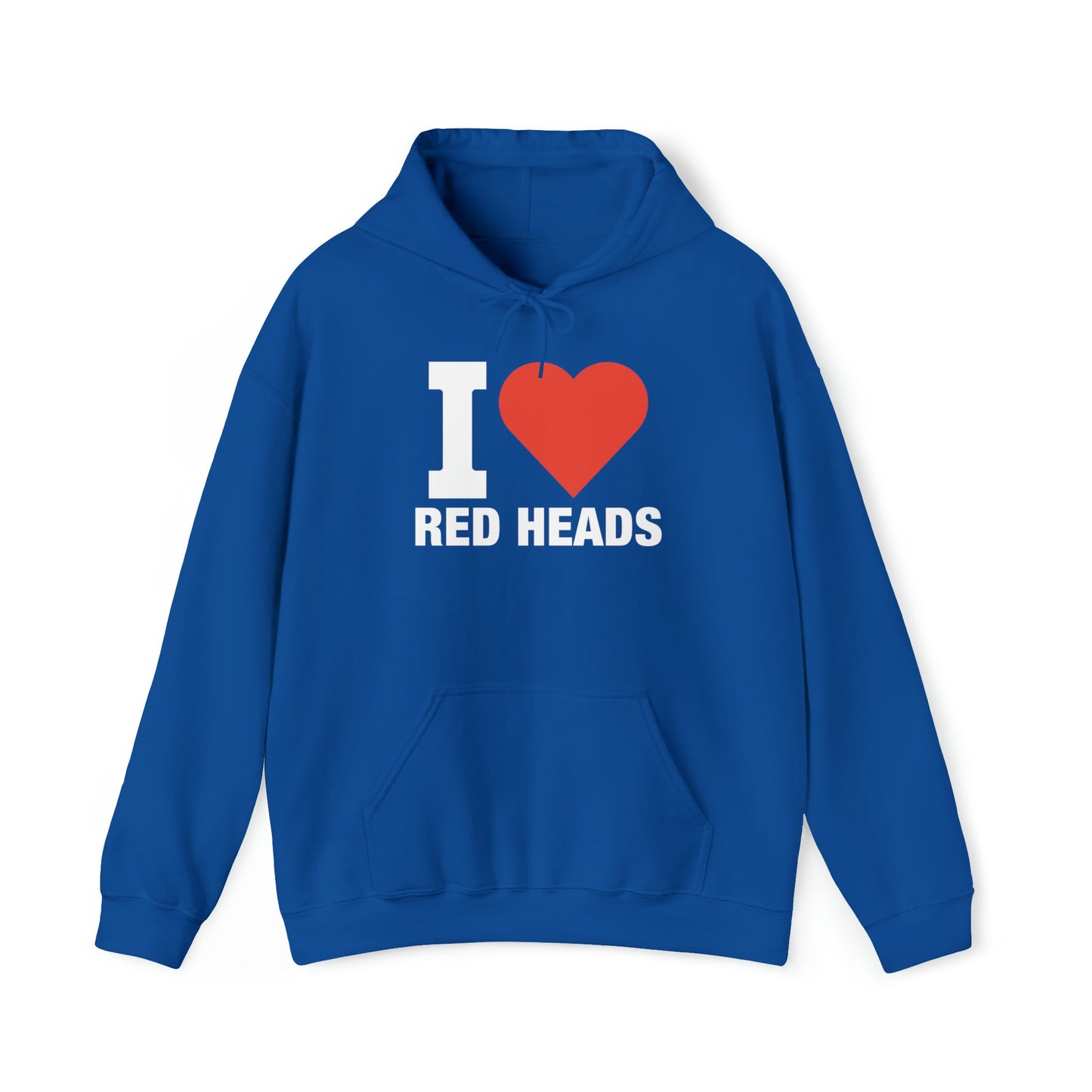 I Heart Red Heads Hoodie