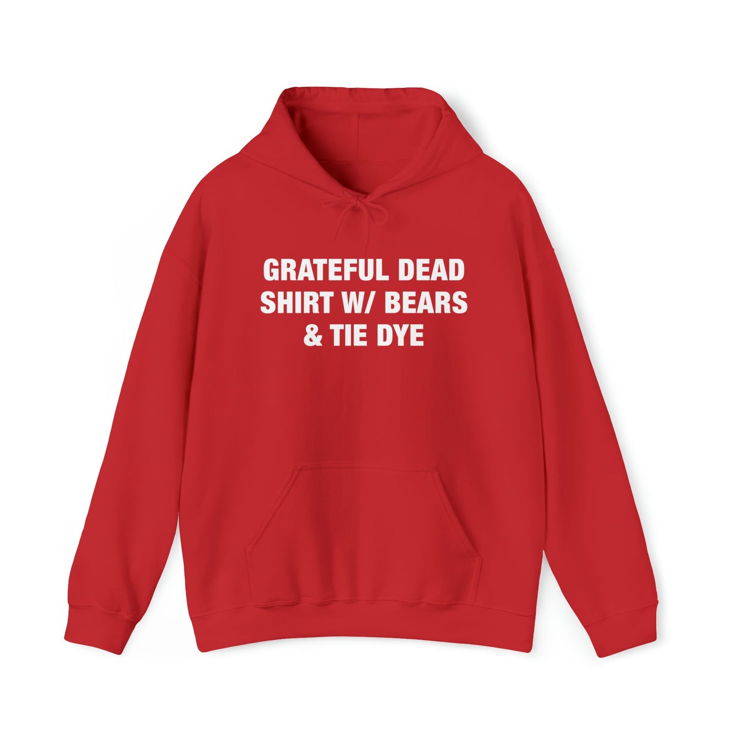 Grateful Dead Shirt w/ Bears and Tie Dye Hoodie
