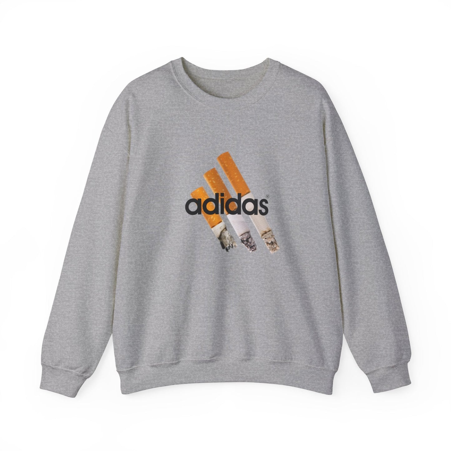 Adidas Cigarette Logo Crewneck