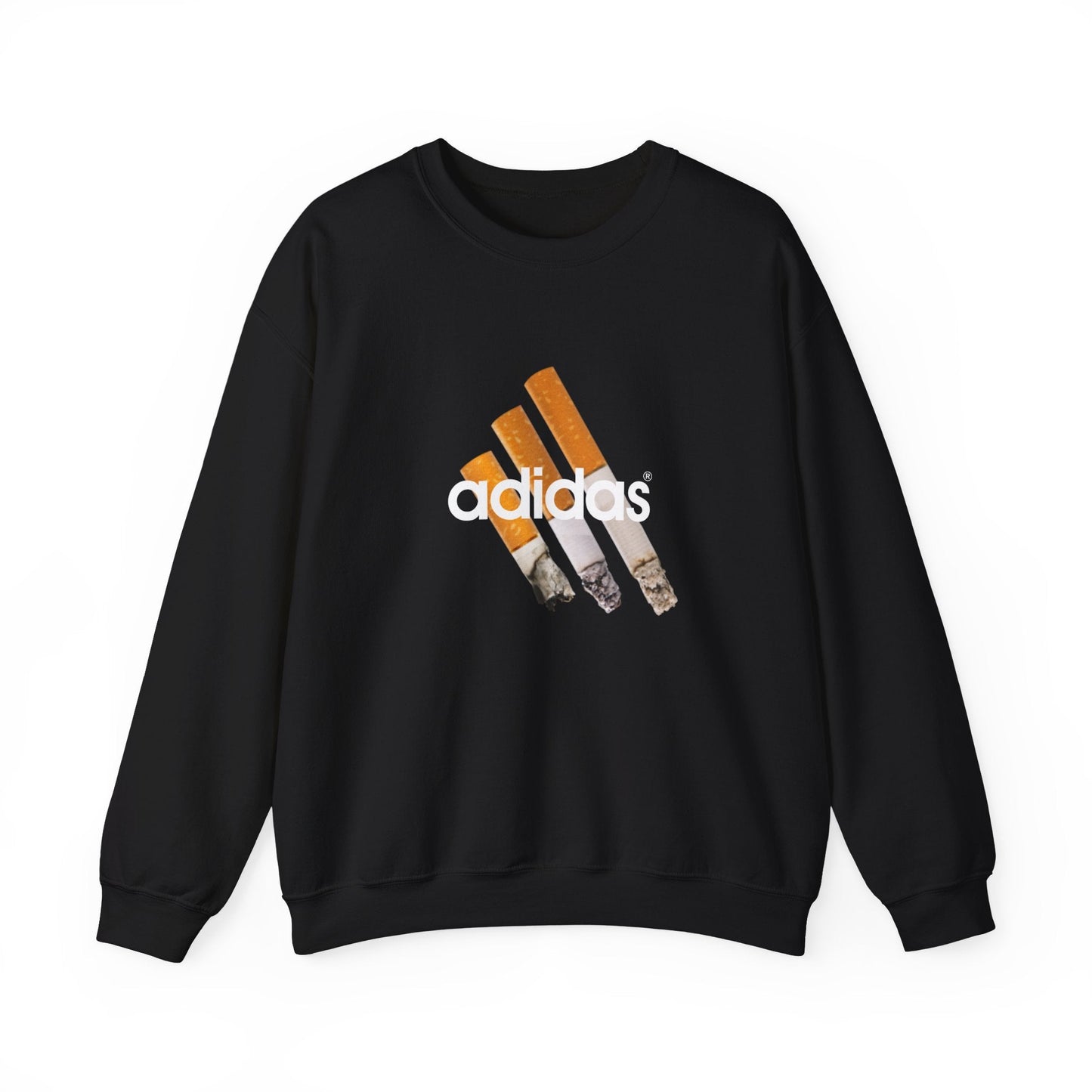 Adidas Cigarette Logo Crewneck