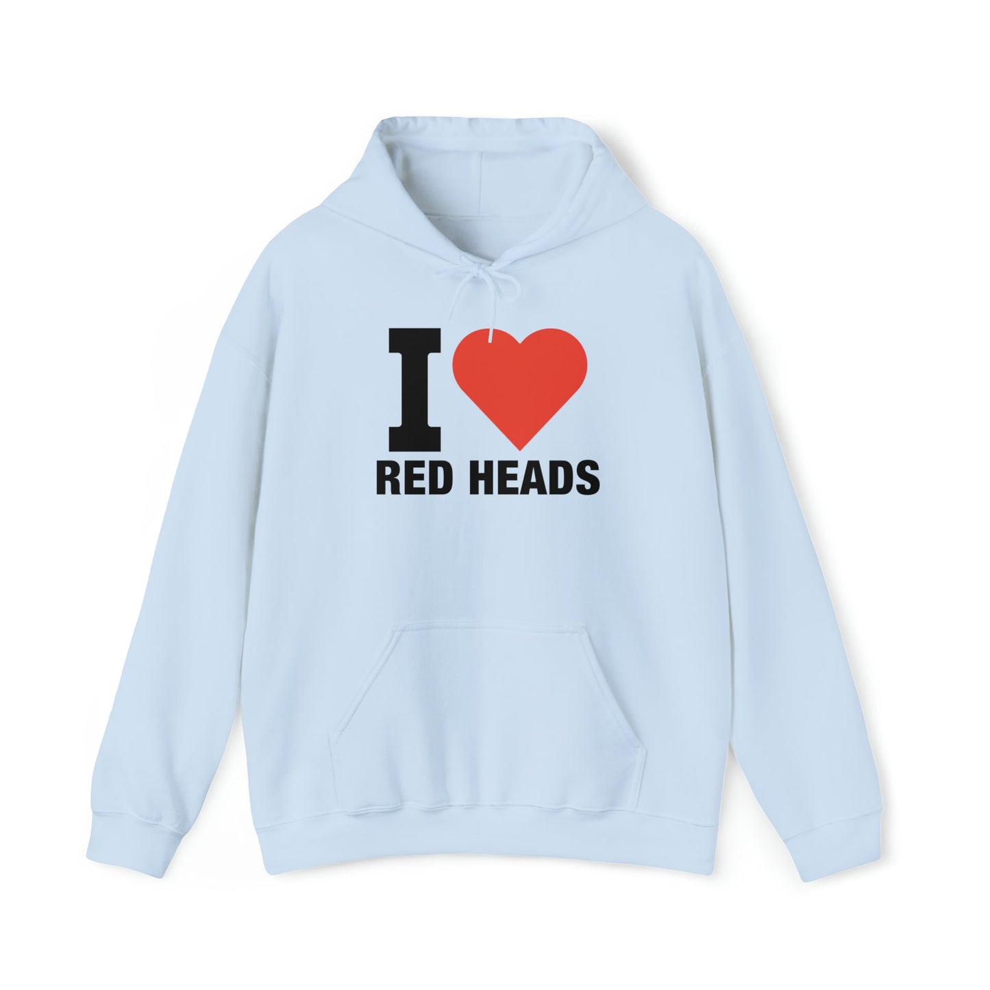 I Heart Red Heads Hoodie