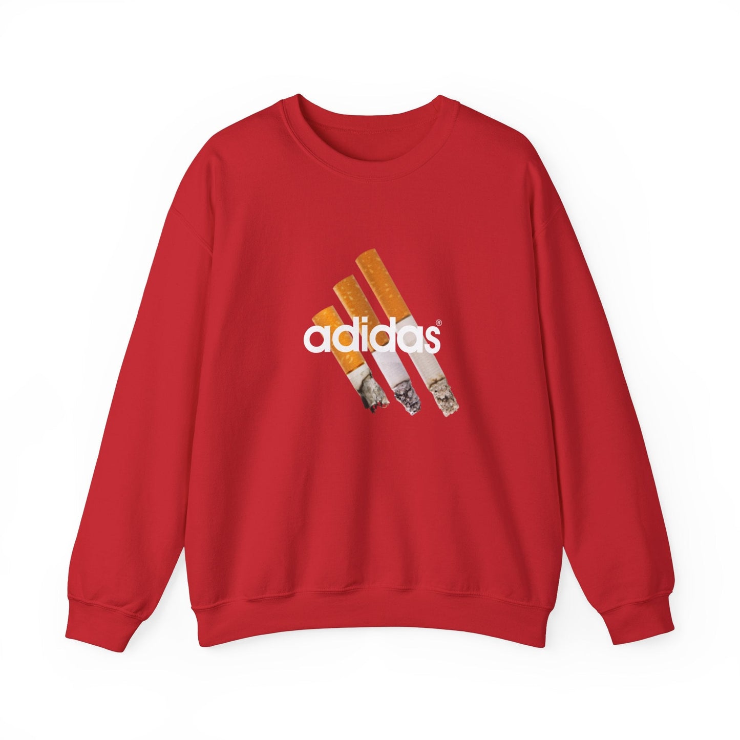 Adidas Cigarette Logo Crewneck