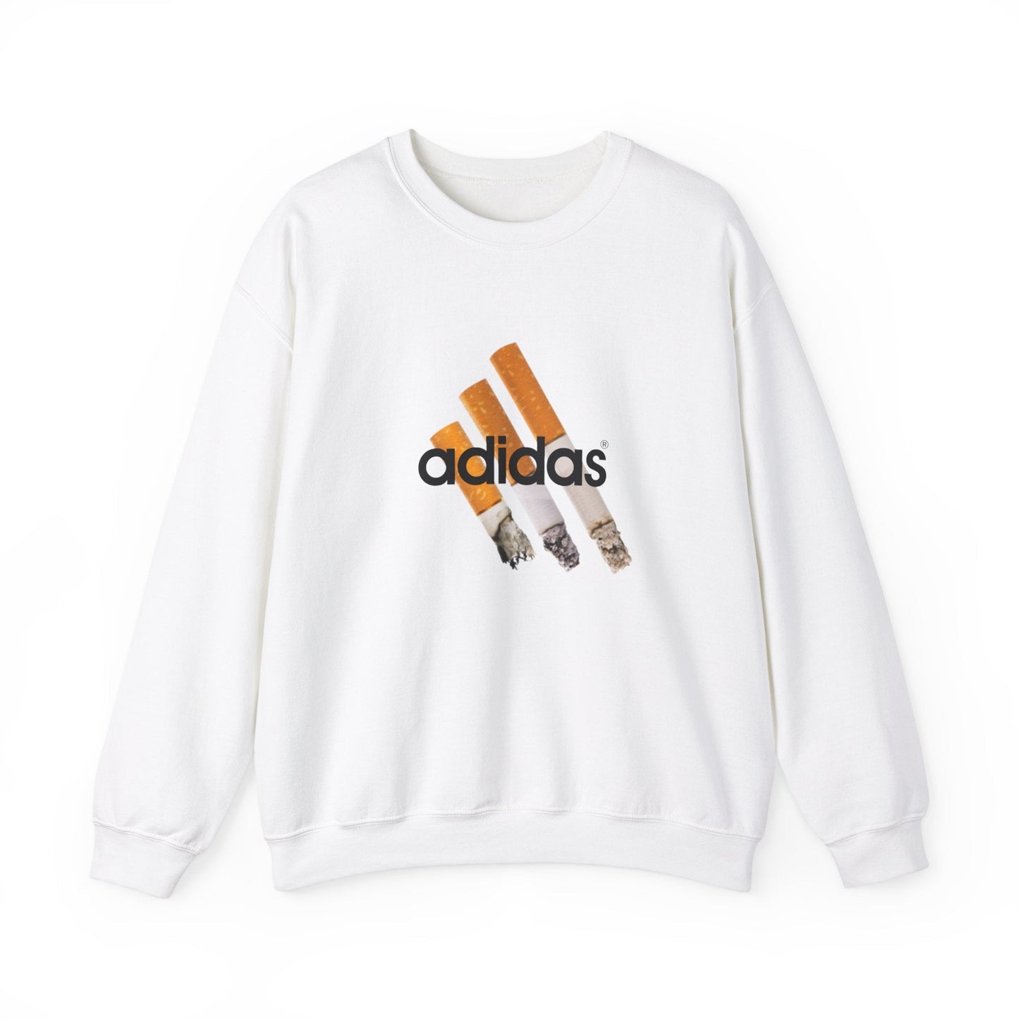 Adidas Cigarette Logo Crewneck