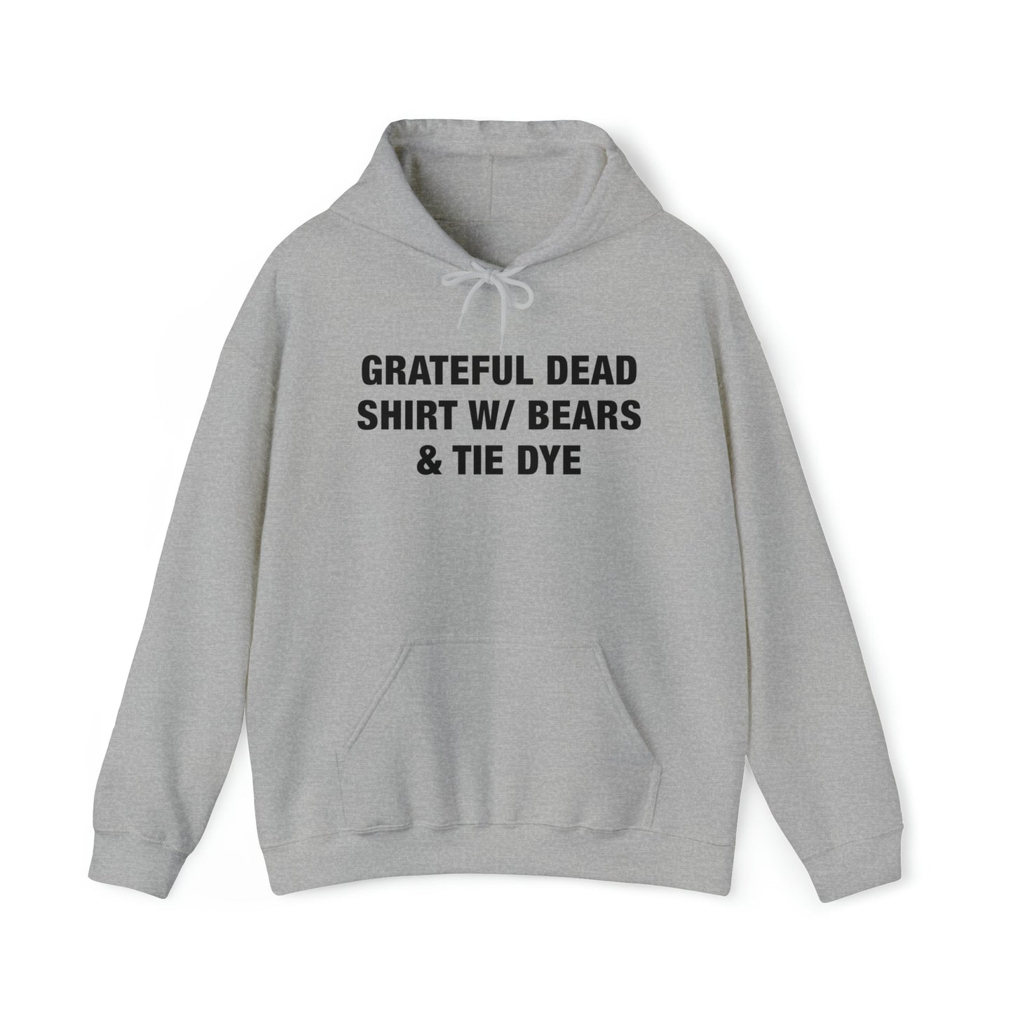 Grateful Dead Shirt w/ Bears and Tie Dye Hoodie