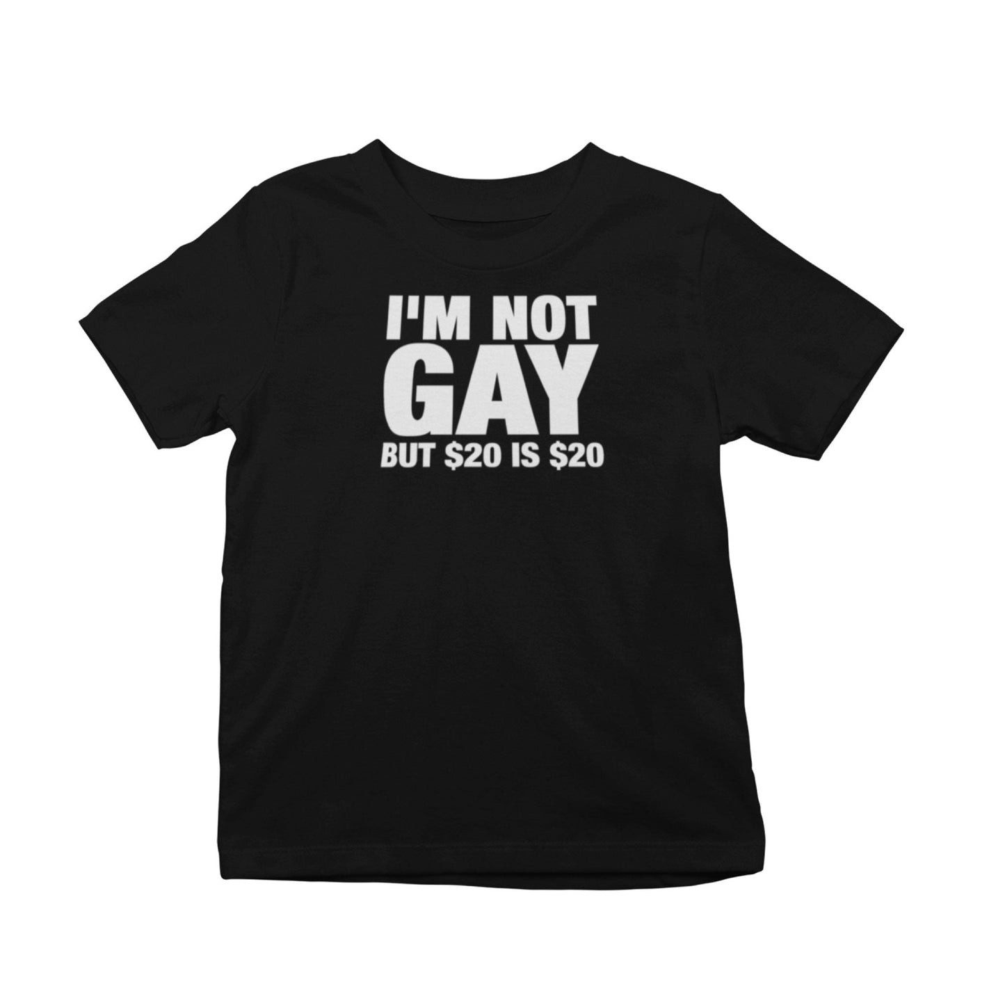 I'm Not Gay But $20 Is $20 T-Shirt