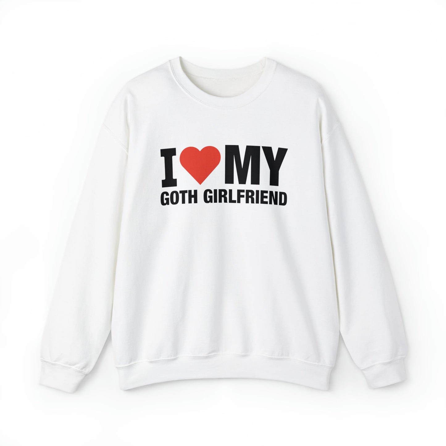 I Heart My Goth Girlfriend Crewneck