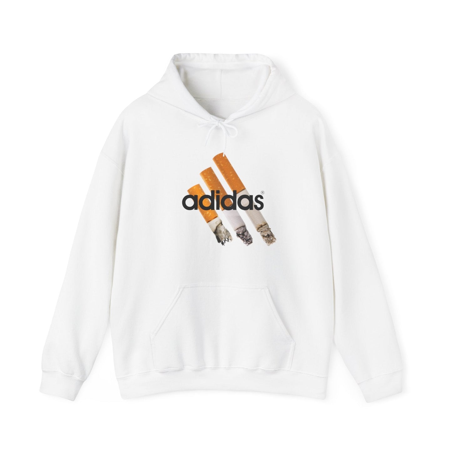 Adidas Cigarette Logo Hoodie