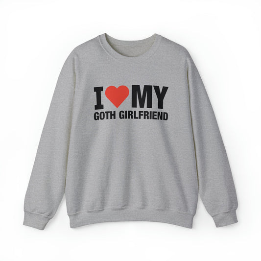 I Heart My Goth Girlfriend Crewneck