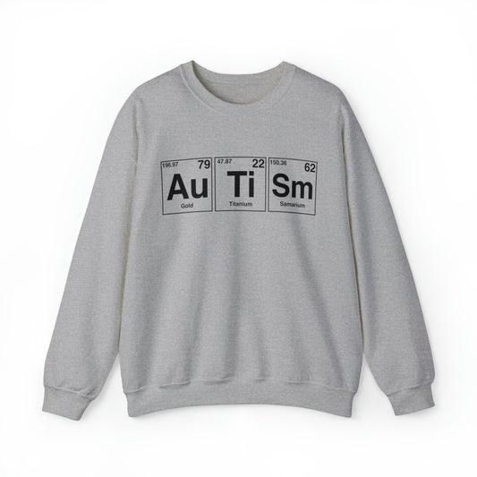 Autism Periodic Table Crewneck
