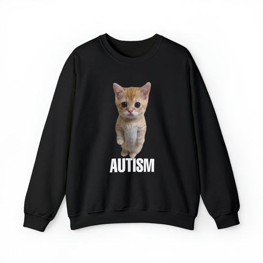 Autism Cat Crewneck