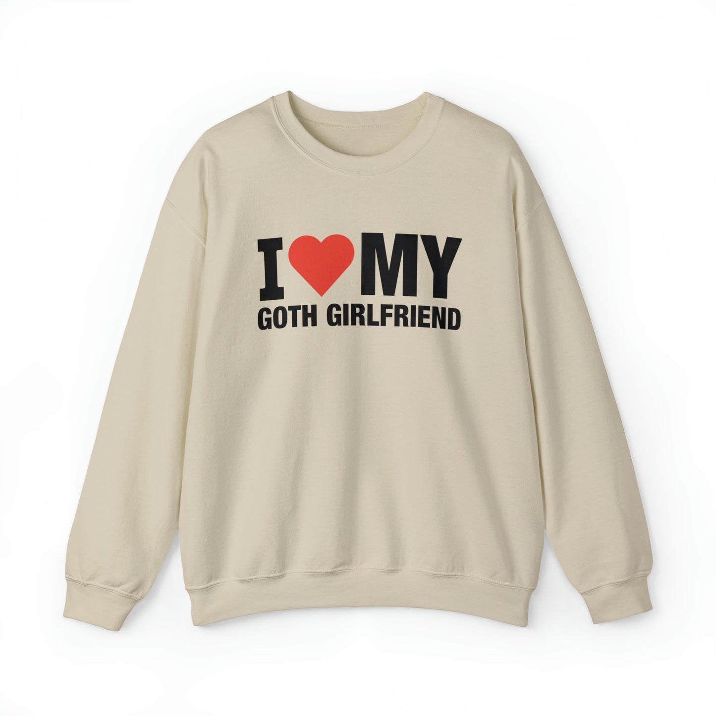 I Heart My Goth Girlfriend Crewneck